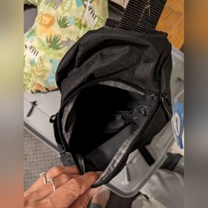 Small shoulder bag for breastfeeding items